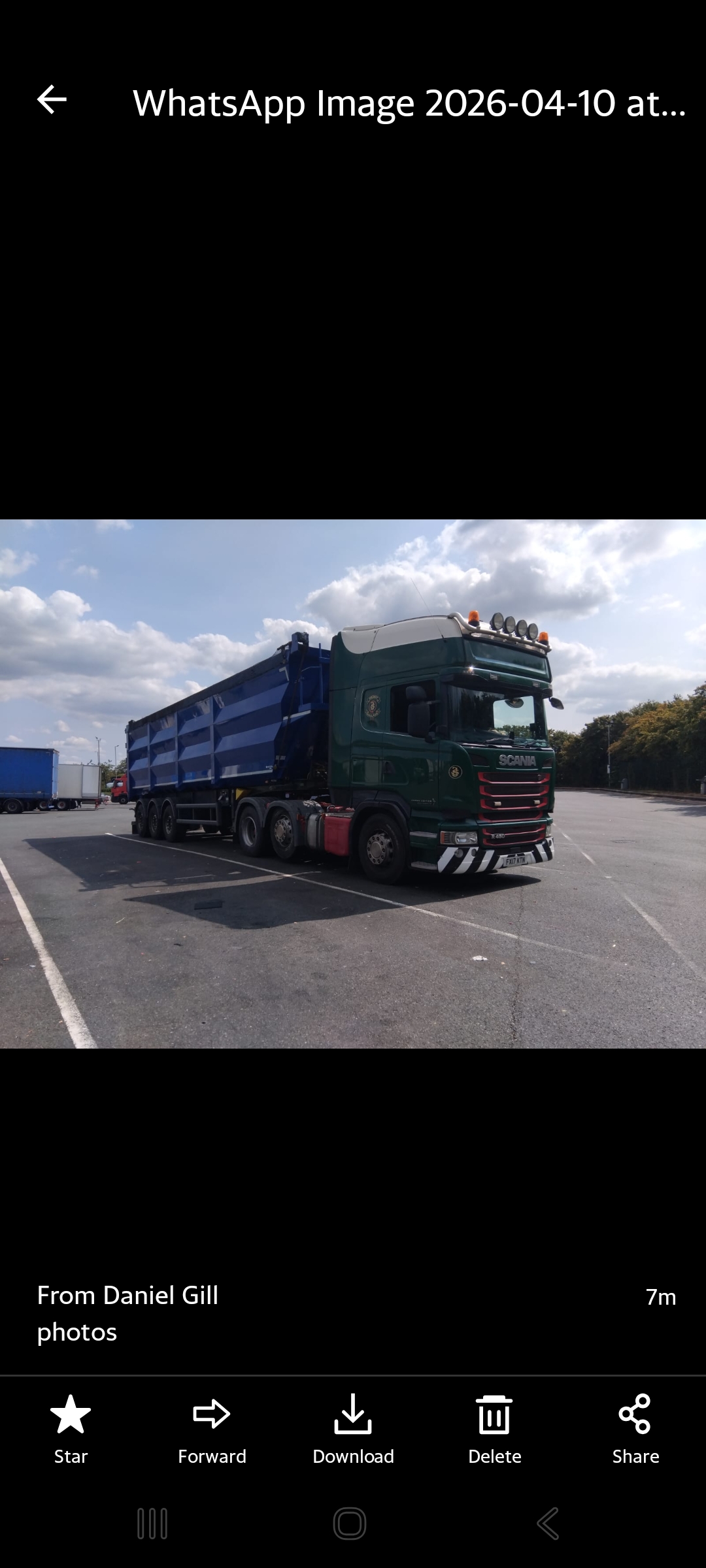 DHM Gill Transport fleet vehicle 3